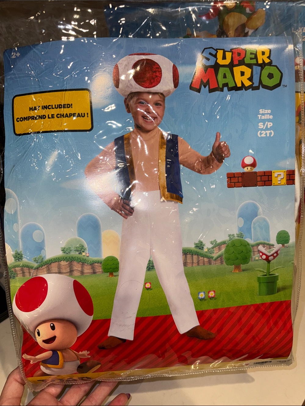 Toad Halloween Costume! 2T